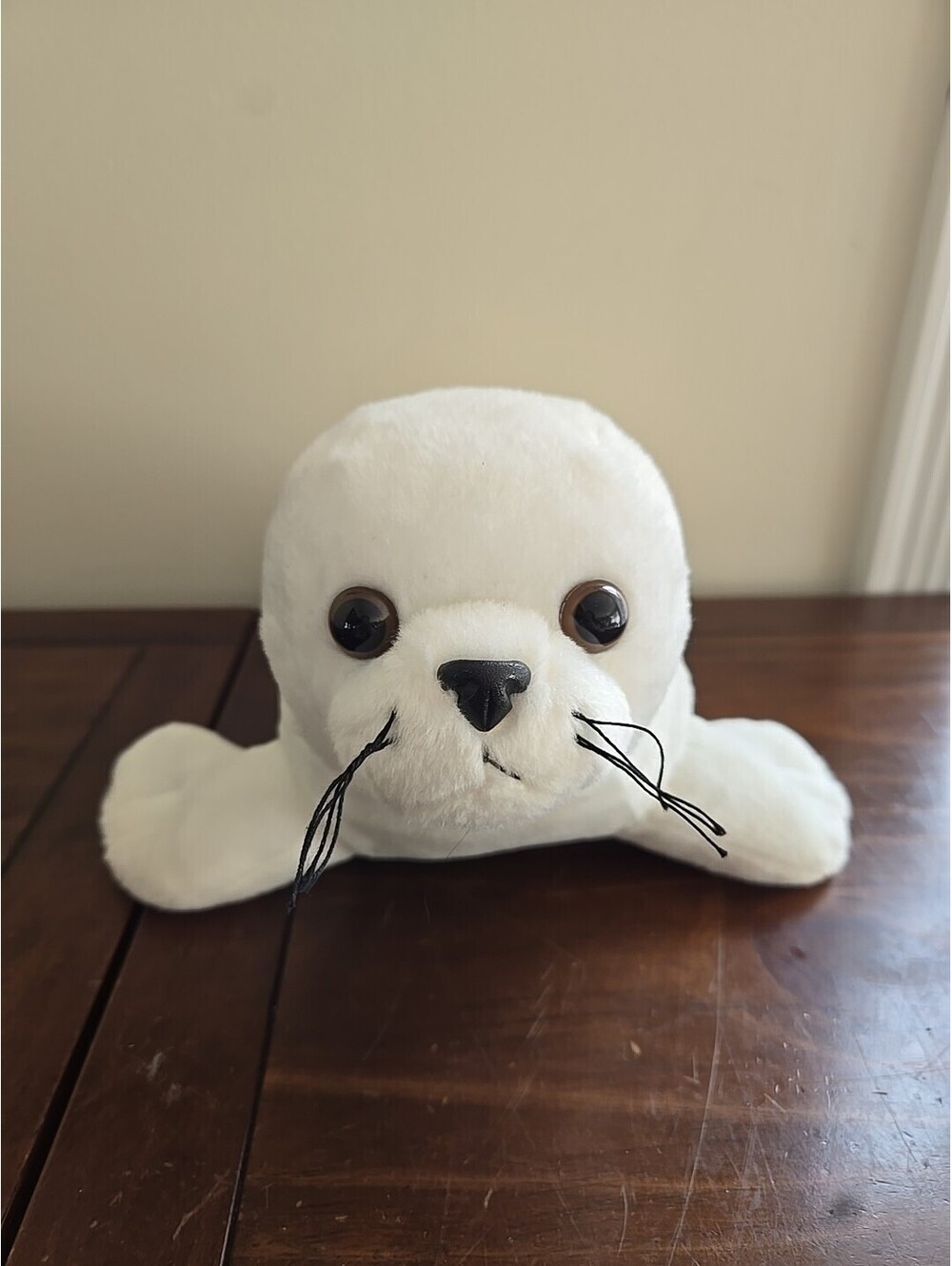 Destination Nation White Seal Pup Plush 15" Stuffed Animal 2022 Aurora